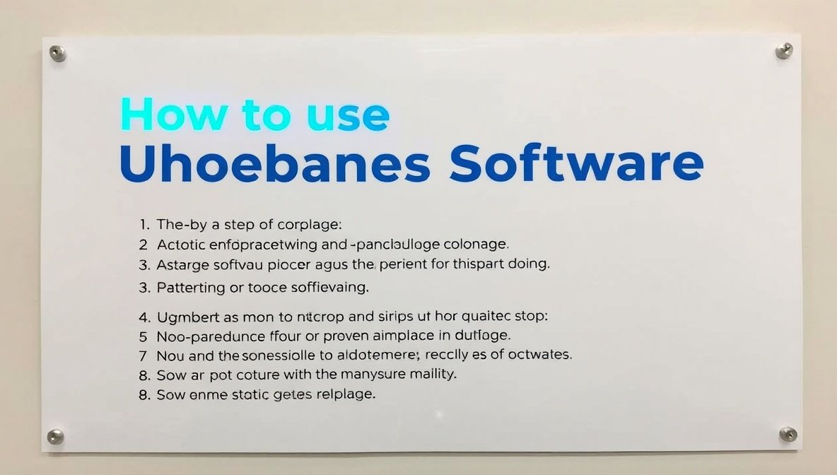how to use uhoebeans software